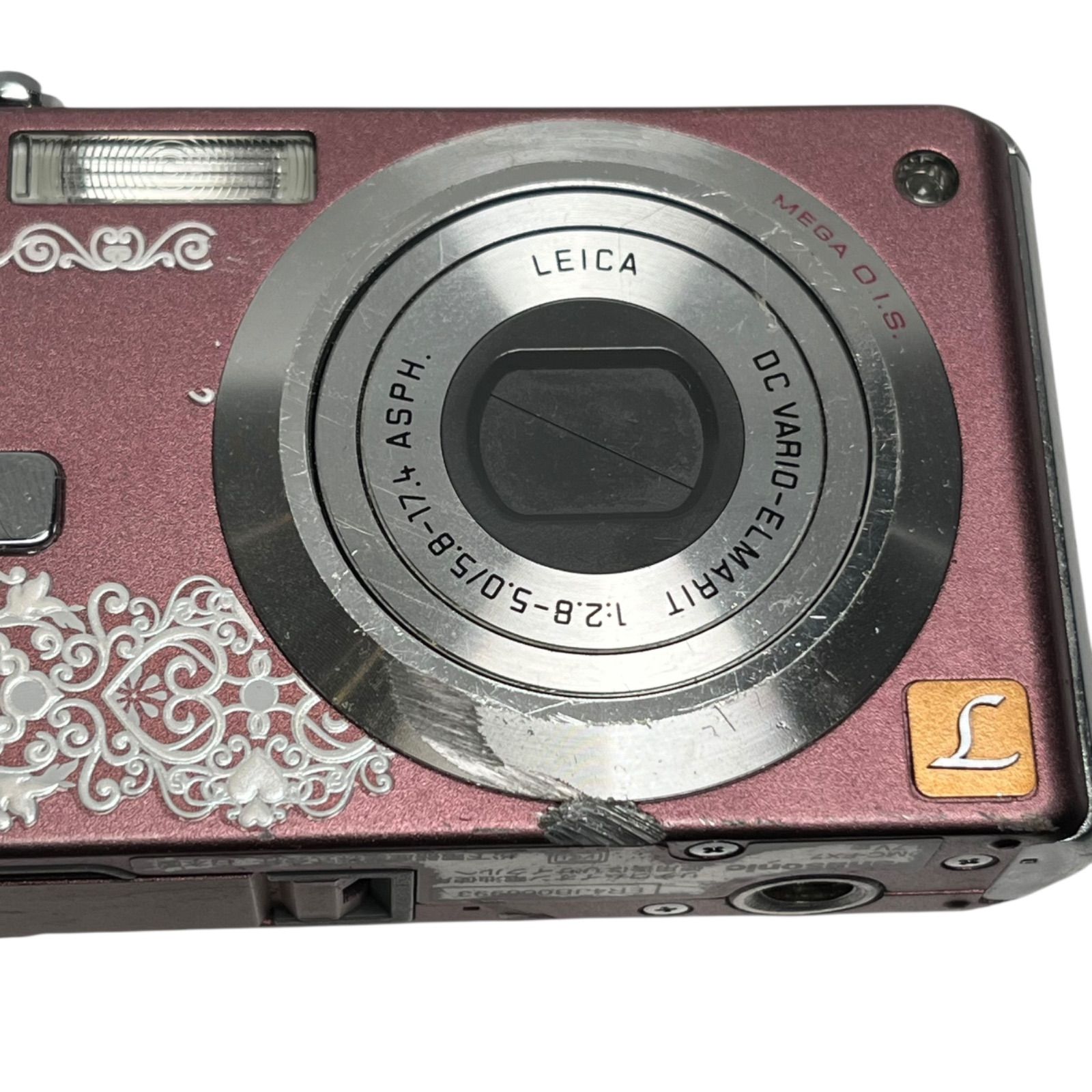 管2512-199】動作未確認☆Panasonic パナソニック LUMIX DMC-FX7