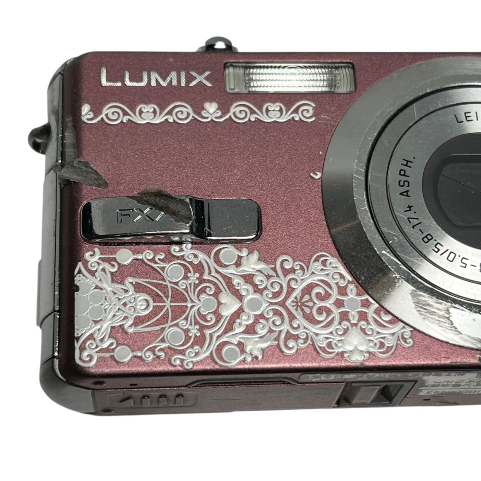 管2512-199】動作未確認☆Panasonic パナソニック LUMIX DMC-FX7