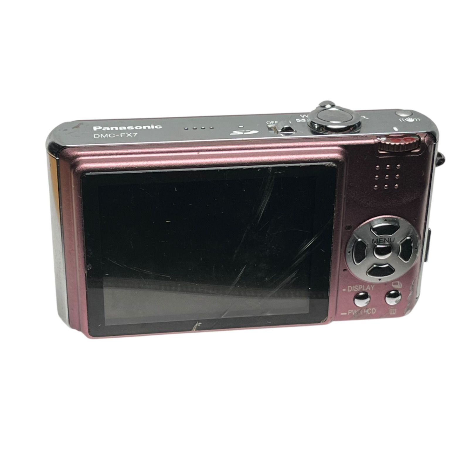 管2512-199】動作未確認☆Panasonic パナソニック LUMIX DMC-FX7