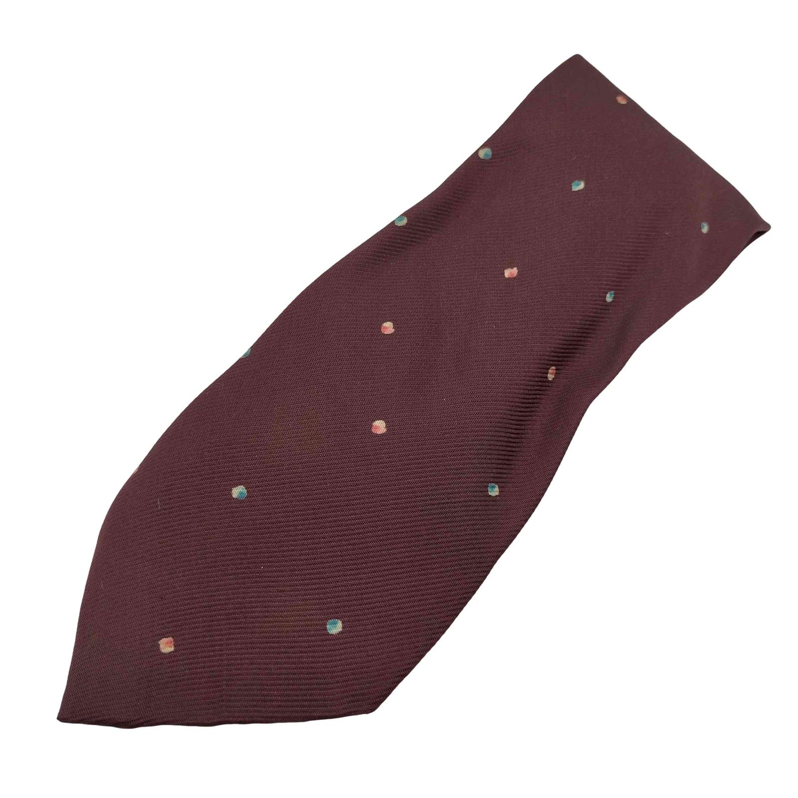 アイムプロダクトイッセイミヤケ im product ISSEY MIYAKE ドット 水玉 総柄 絹 シルク 100% ネクタイ メンズ 表記無 