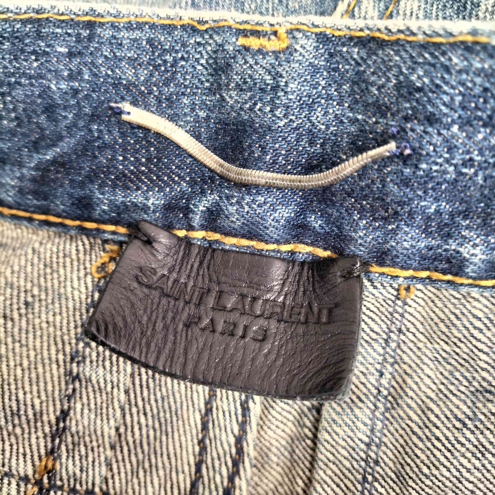 サンローランパリ SAINT LAURENT PARIS 16ss スキニーデニムパンツ 