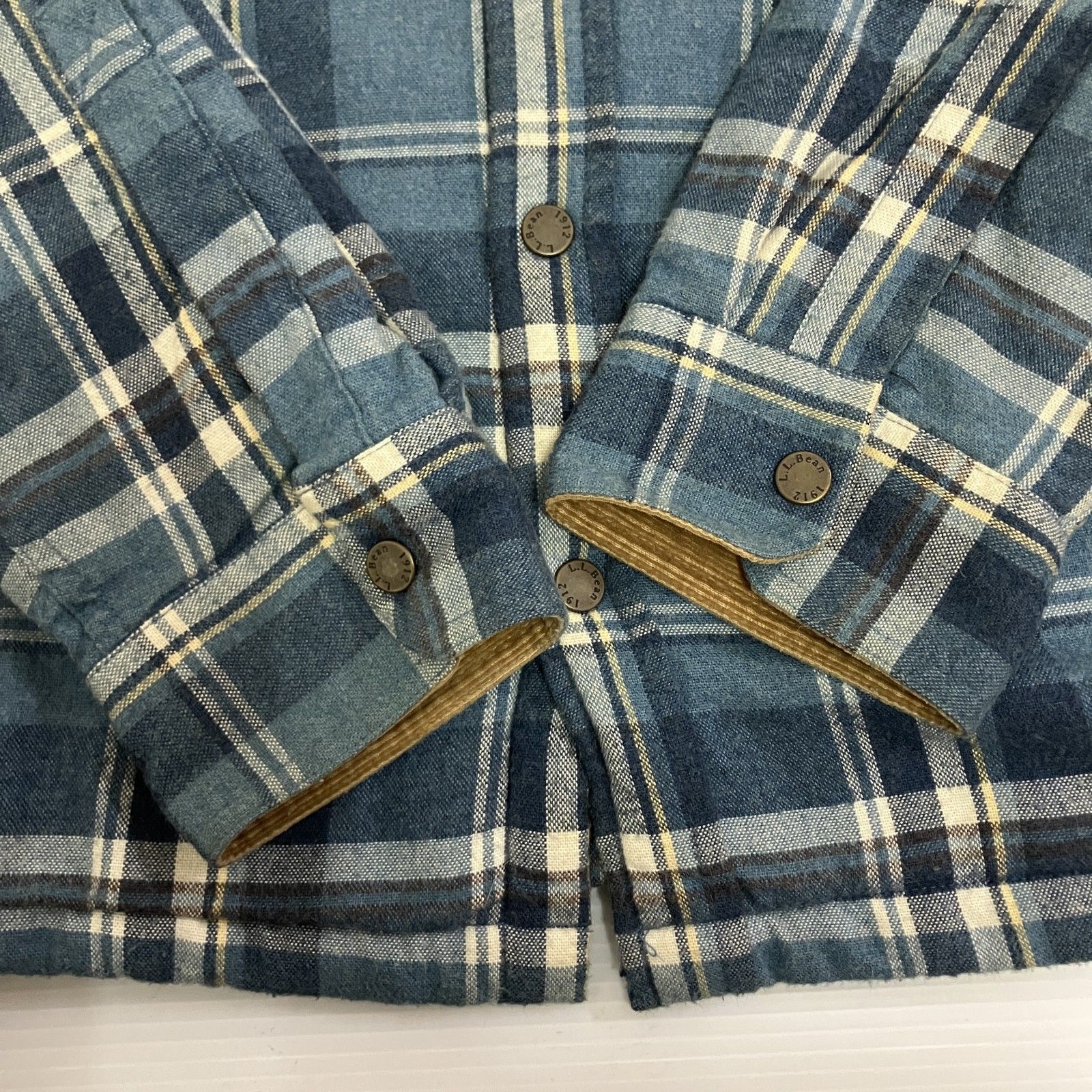 ◇ L.L.Bean エルエルビーン 長袖シャツ 裏ボア ネルシャツ ジャケット 