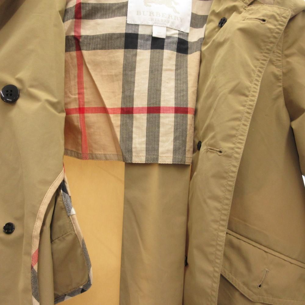 Burberry、12Y-152cm、トレンチコート、美品 Burberry、12Y-152cm、トレンチコート、美品 Burberry、12Y-152cm