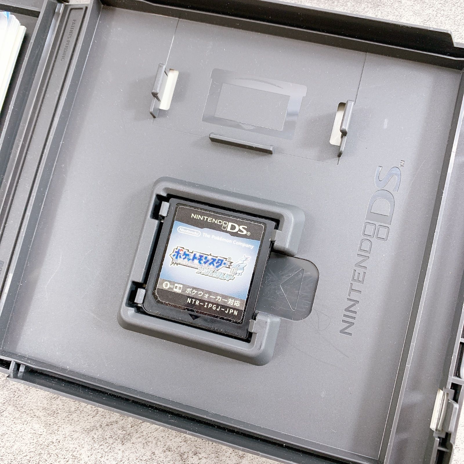 H-379 Nintendo DS ポケットモンスター ソウルシルバー NTR-IPGJ-JPN