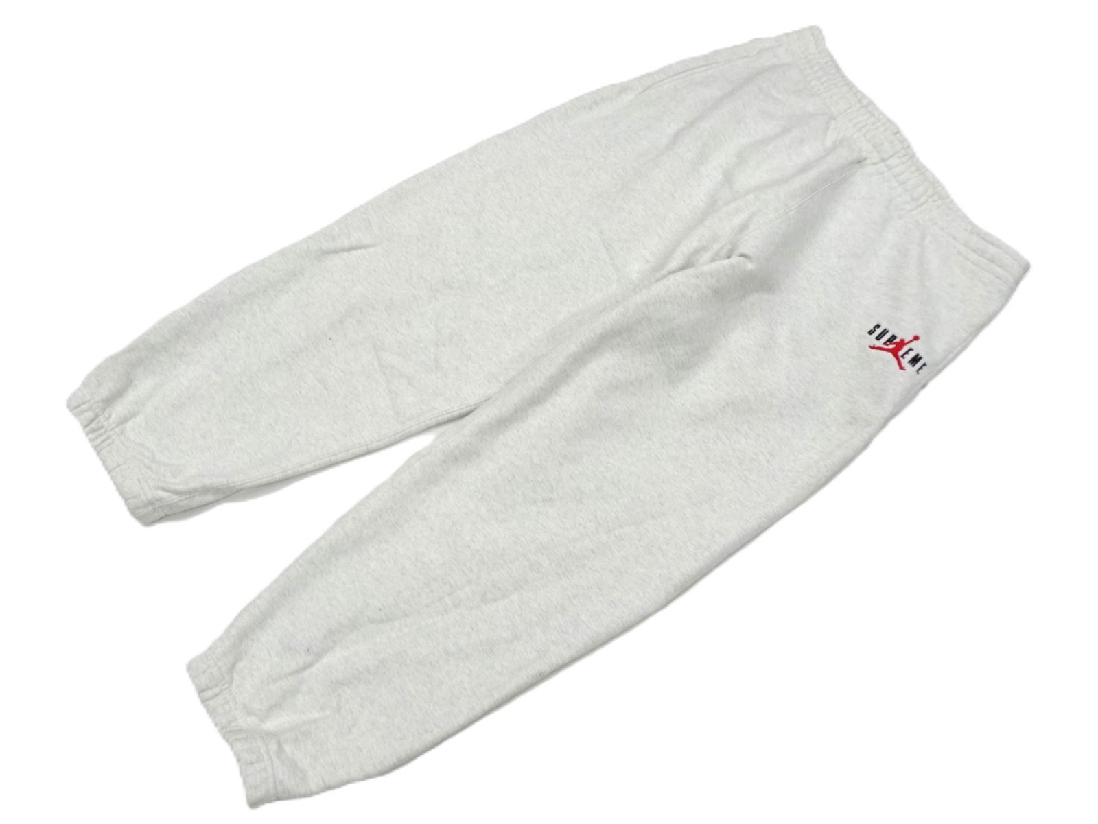 24AW SUPREME × NIKE JORDAN SWEATPANT グレー US M HF0838-051 スウェットパンツ コラボ 美品