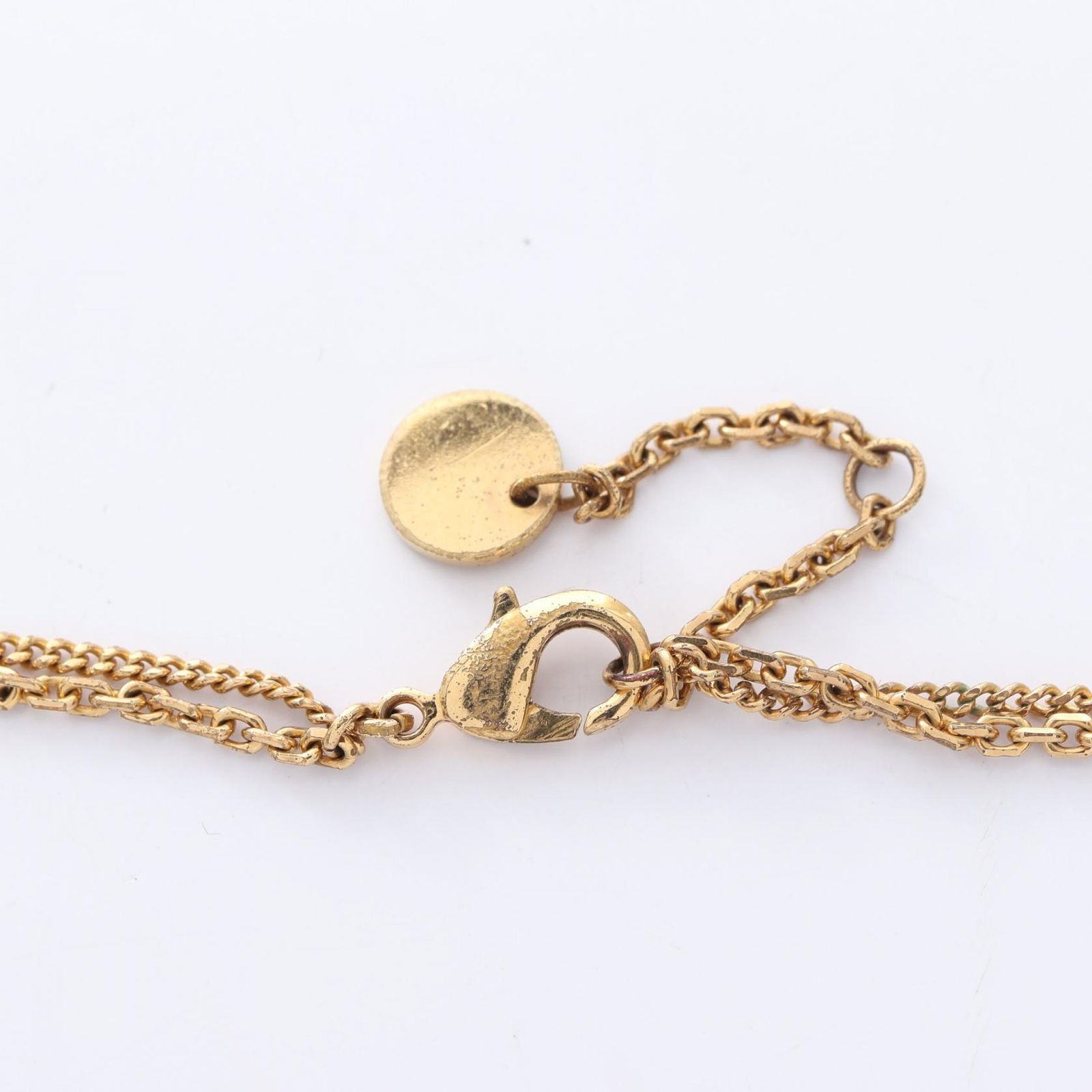 ディオール Dior ネックレス CDロゴ スター GP（ゴールドメッキ