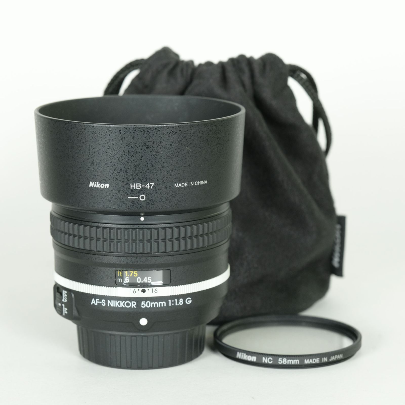 美品 | フィルター付] Nikon AF-S NIKKOR 50mm F1.8G（Special Edition