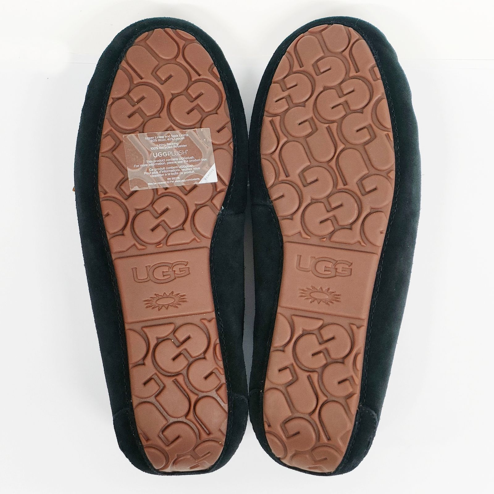 UGG 28cm ダコタ ブラック USA 11 ボア モカシン W DAKOTA 1107949 BLK