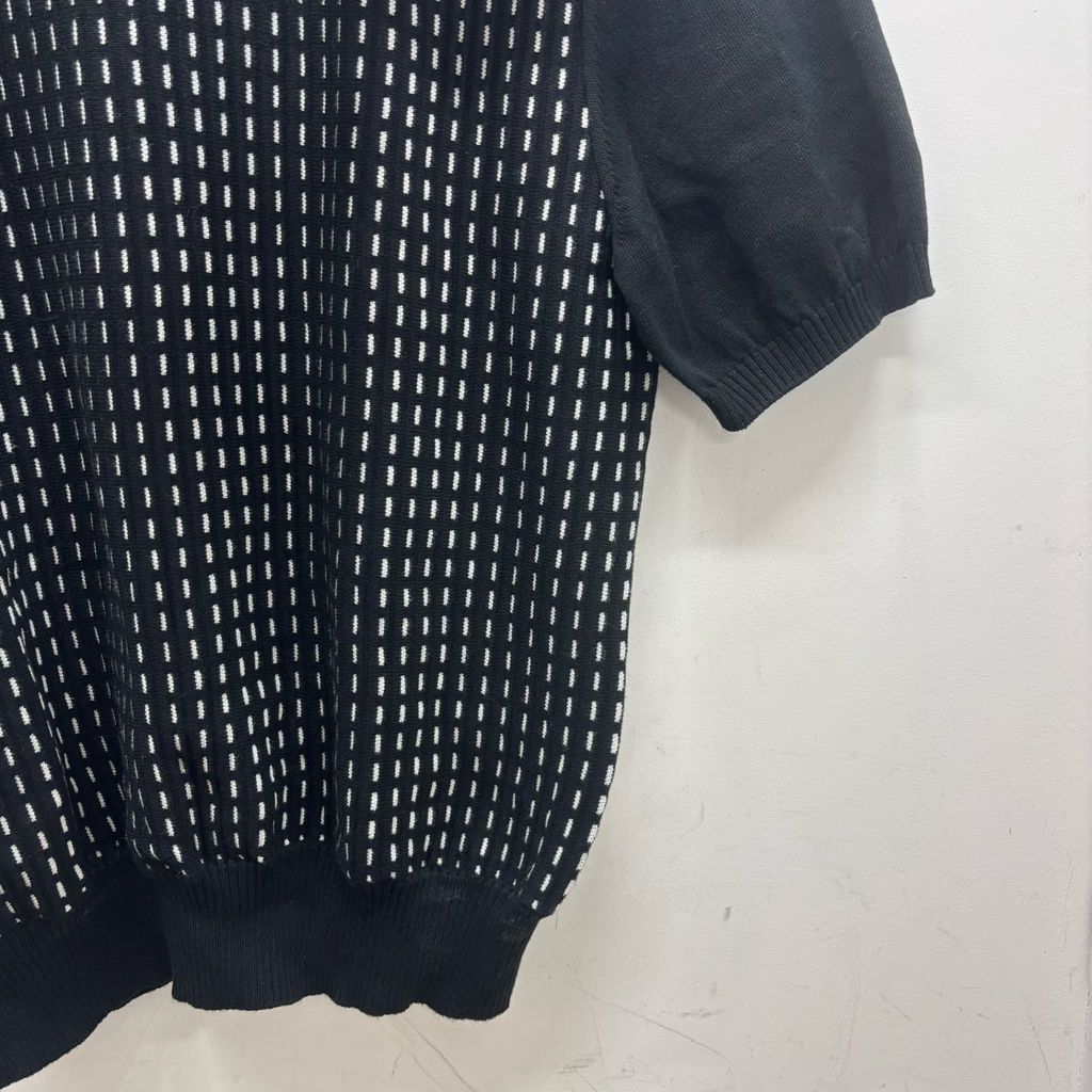diidii ディディ Half-zip Knit Polo ニットポロ dii24-5 ブラック 