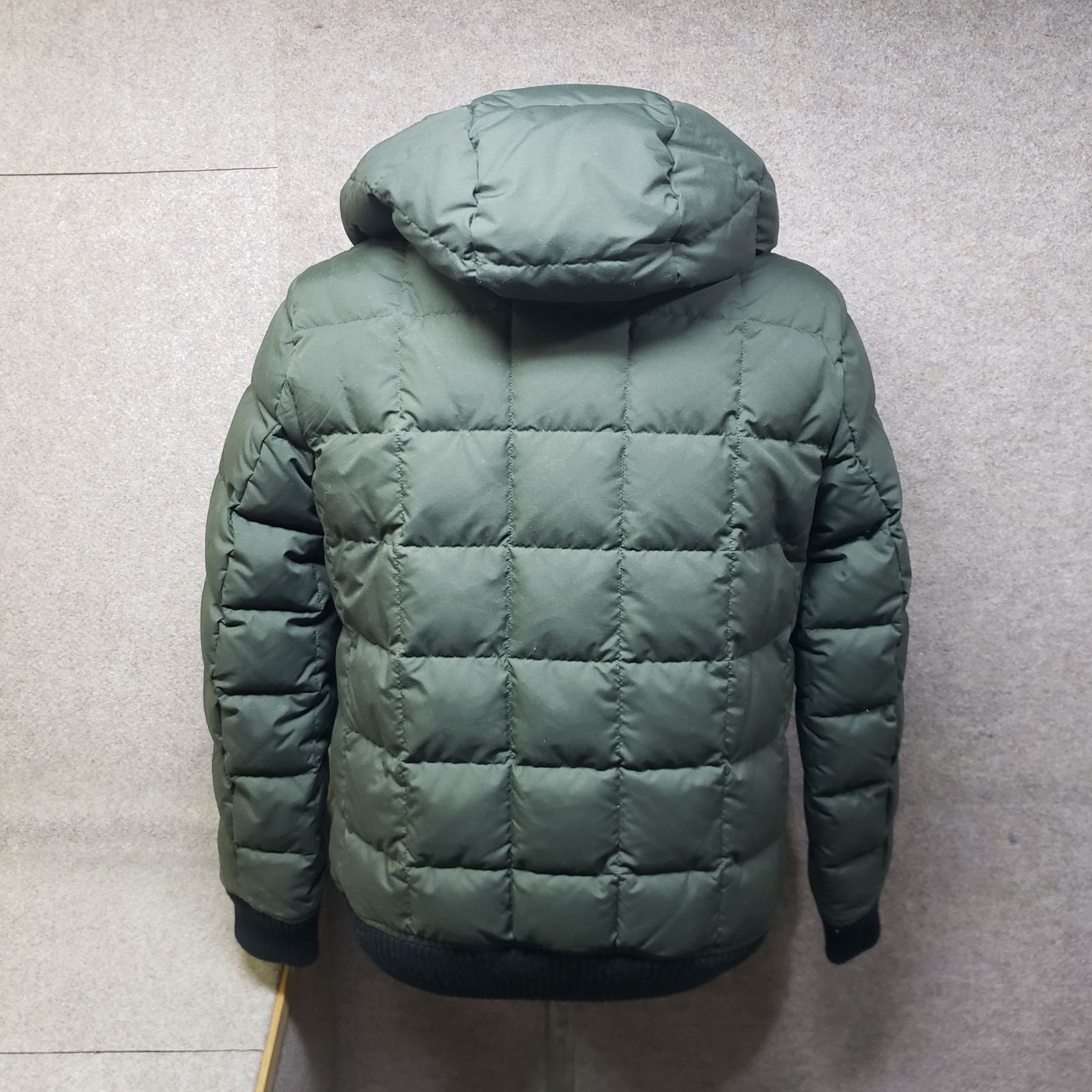 nano universe ダウンジャケット 最新 フード付き キルティング