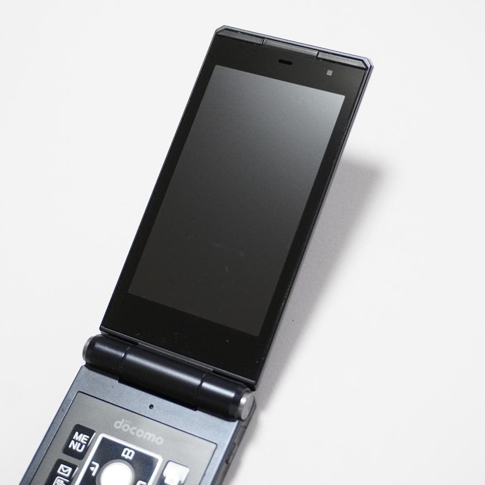 人気機種 docomo FOMA ドコモ ケータイ F-07F ブラック 3G FCNT 富士通