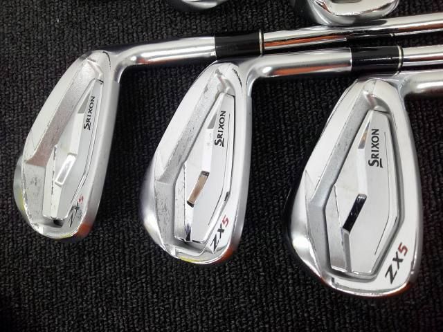 中古 アイアンセット ダンロップ スリクソンZX5/NSPRO950GH DST 6本