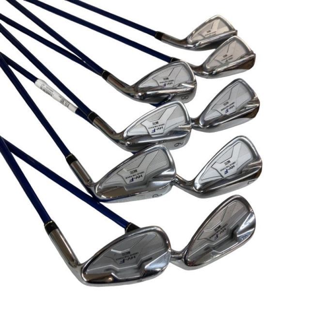 中古】 マグレガー MACTEC NV-F(BLUE) 9S アイアンセット IR MN-5154i