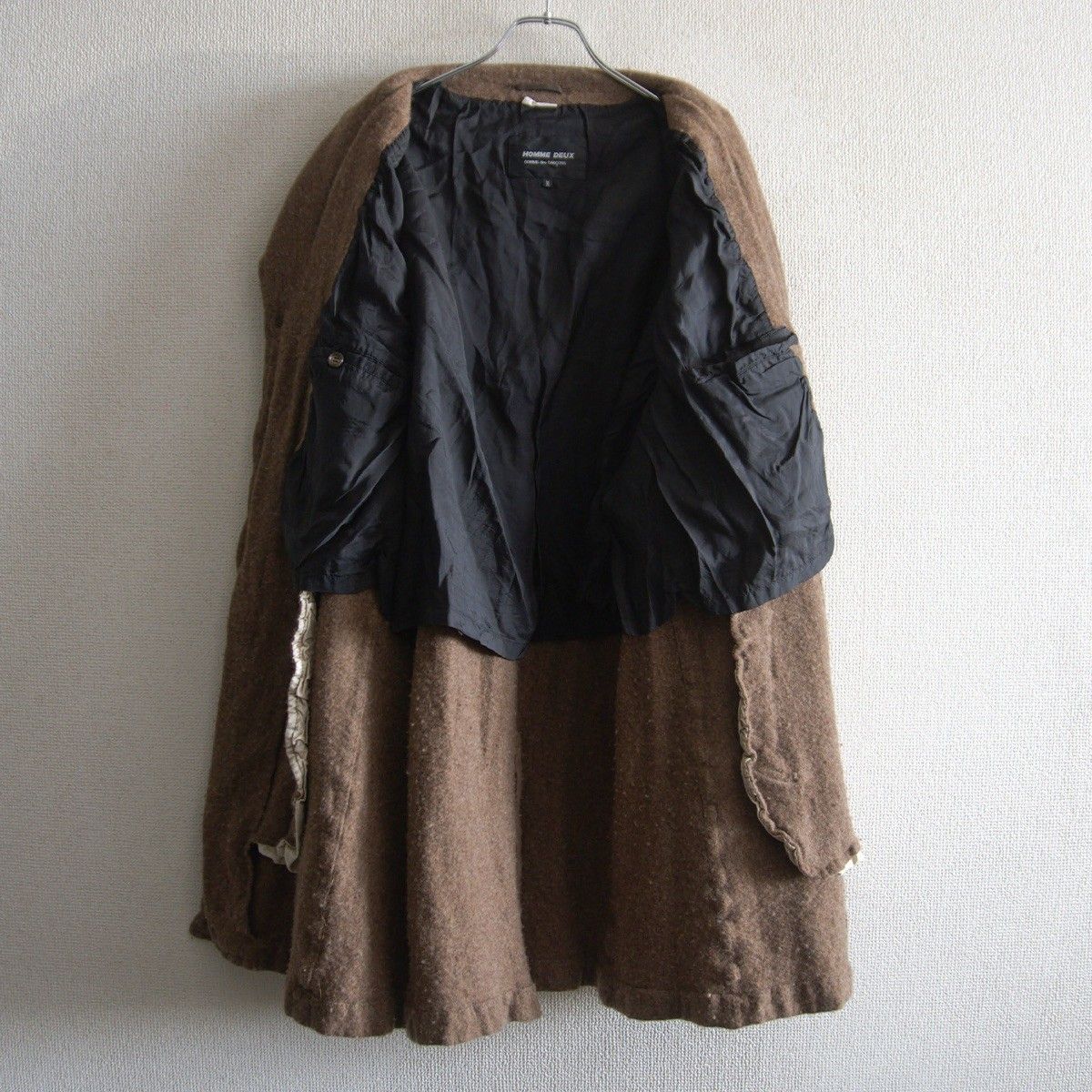 AD2021】COMME des GARCONS HOMME DEUX 【ウール縮絨 3B チェスター