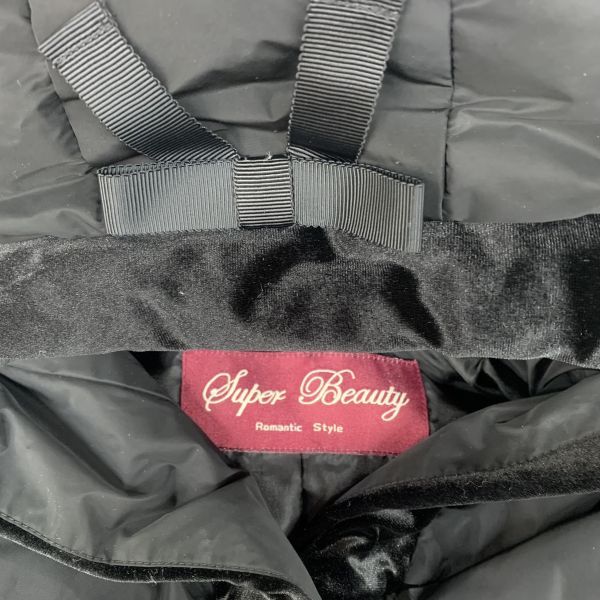 □ スーパービューティー super beauty ダウンコート 長袖 ロング
