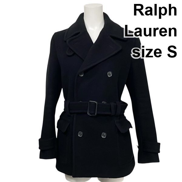ラルフローレン★ピーコート　ダブルブレスト　ウール ショートコート　レディース ◇ ラルフローレン Ralph Lauren ウールピーコート 長袖 ショート丈