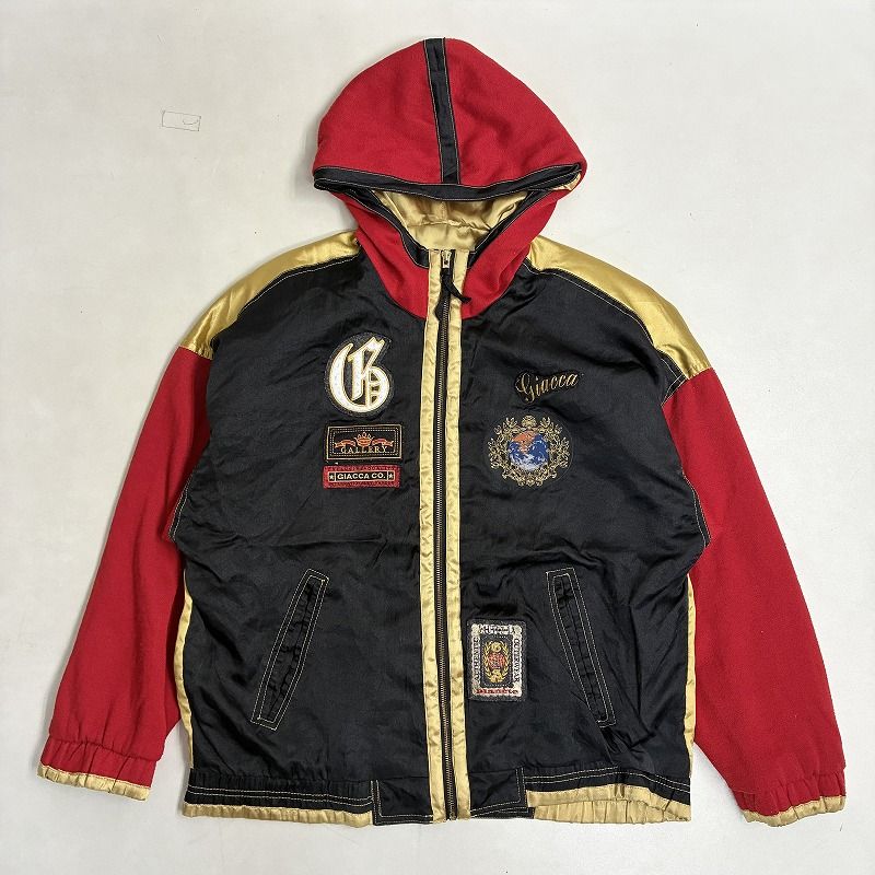 ◇ Gallery SPORT ナイロンジャケット ワッペン バックプリント 