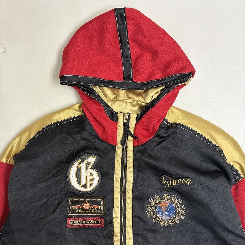 ◇ Gallery SPORT ナイロンジャケット ワッペン バックプリント 