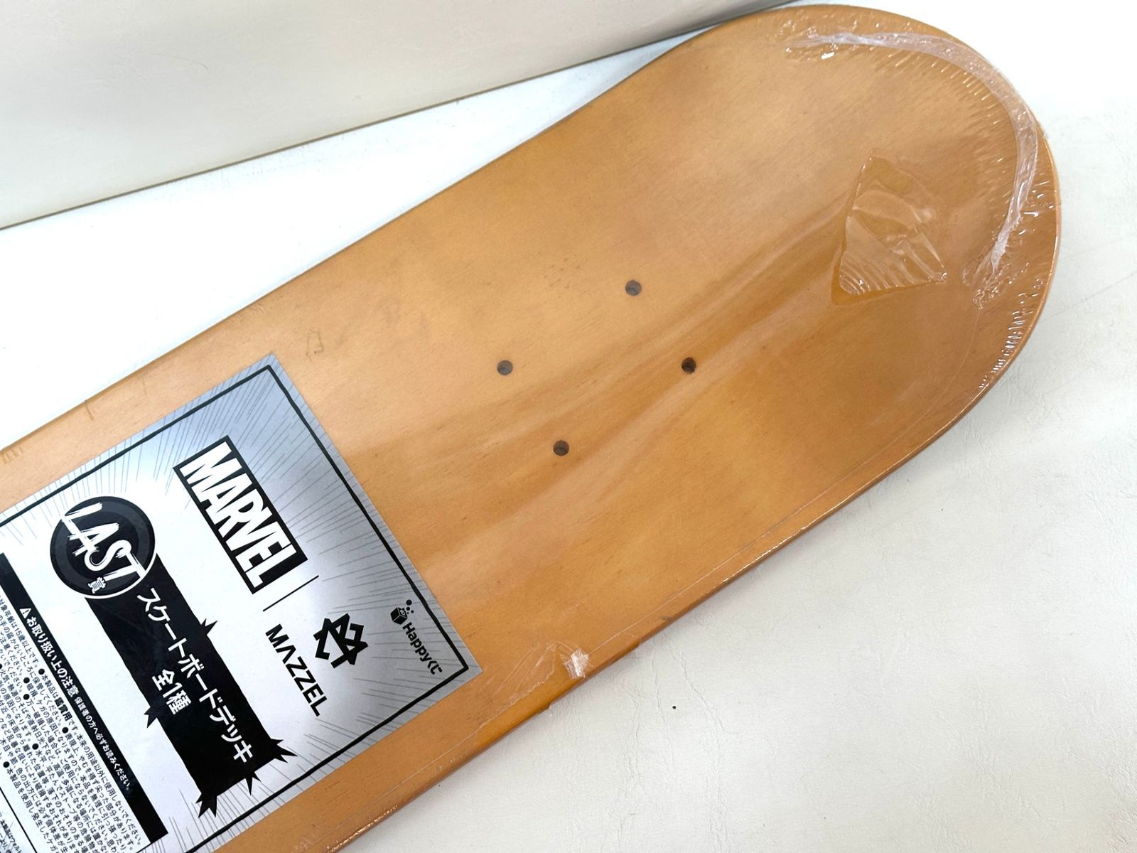 未使用 Happyくじ MARVEL MAZZEL ラスト賞 スケートボードデッキ 約