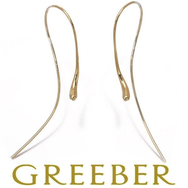 ジョージジェンセン ピアス マーシー フック K18YG #183062 - メルカリ