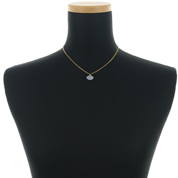 マリーエレーヌドゥタイヤック ネックレス カルセドニー ストーン