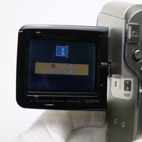 超美品 DMX-C6 ビンテージシルバー 即日発送 SANYO Xacti デジタル