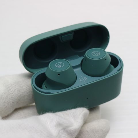 新品同様 ATH-CKS30TW+ エバーグリーン ファッション イヤホン