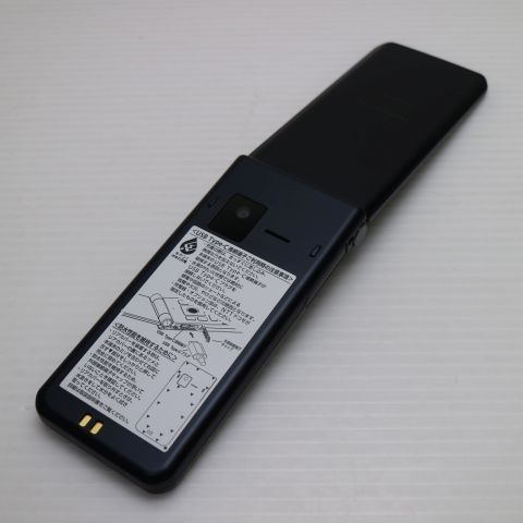 新品同様 arrows ケータイ ベーシック F-41C ネイビー スマホ 白ロム