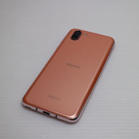 超美品 SH-03K AQUOS R2 ピンク スマホ 即日発送 スマホ 白ロム DoCoMo