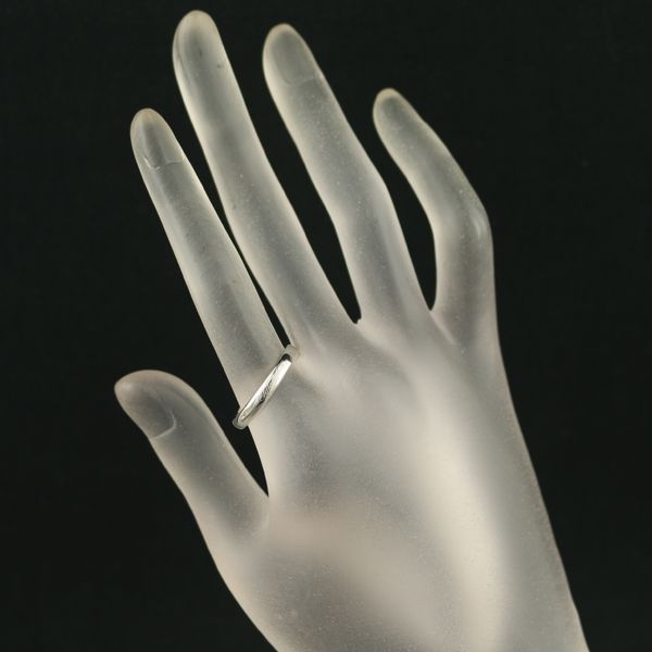 ティファニーノーツリング 19号弱　新品仕上げ　無傷未使用に近い ティファニーナローリング 19号 新品仕上げ 無傷未使用に近い - メルカリ