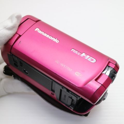 良品中古 HC-W570M ピンク 即日発送 デジビデ Panasonic 本体 土日祝
