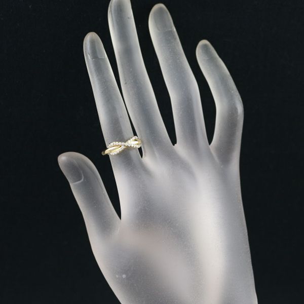 ティファニー リング ダイヤ ダイヤモンド インフィニティ 9号 K18YG