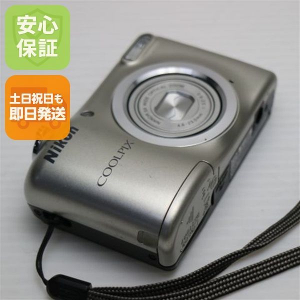 美品 COOLPIX A10 シルバー 即日発送 コンデジ Nikon 本体 土日祝発送