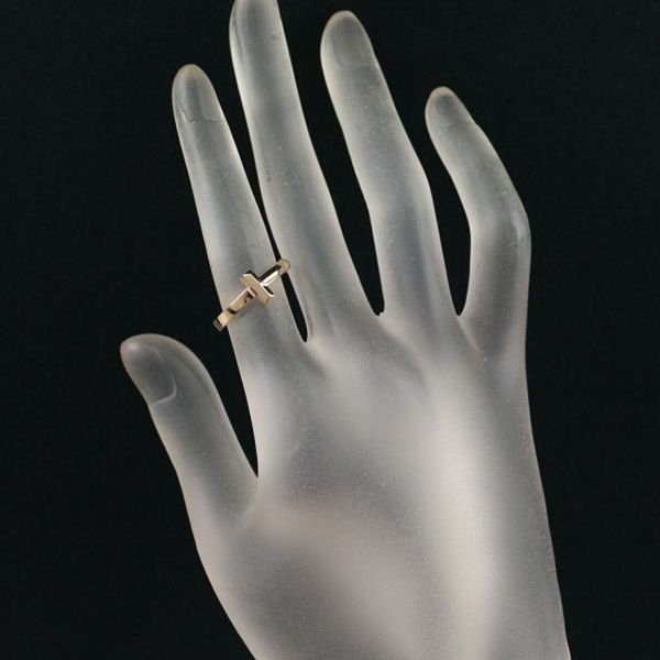 ティファニー リング Tワン 10号 K18PG #183179 - メルカリ