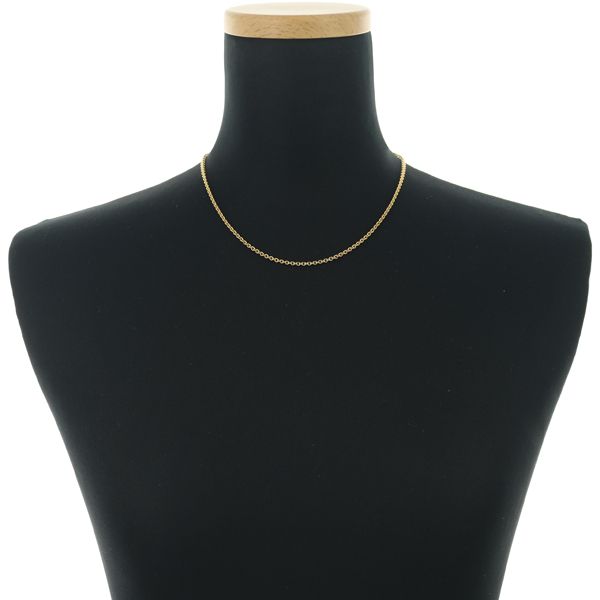 カルティエ チェーンネックレス フォルサ 42cm K18YG #183650 - メルカリ