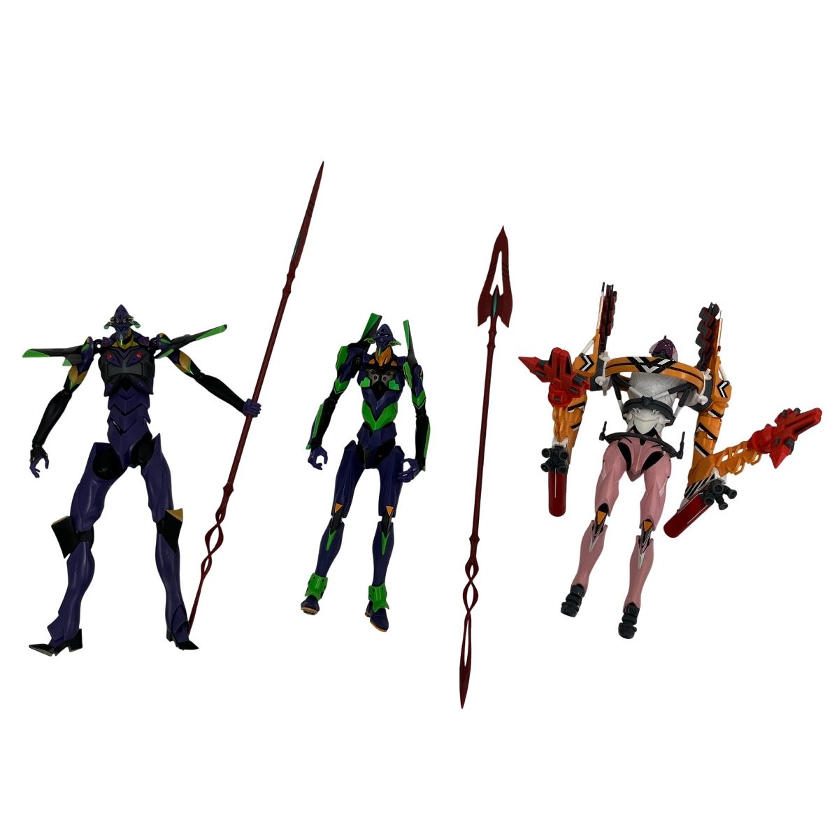 ROBOT魂 エヴァンゲリオン 8号機 初号機 3体 おまとめ フィギュア 中古