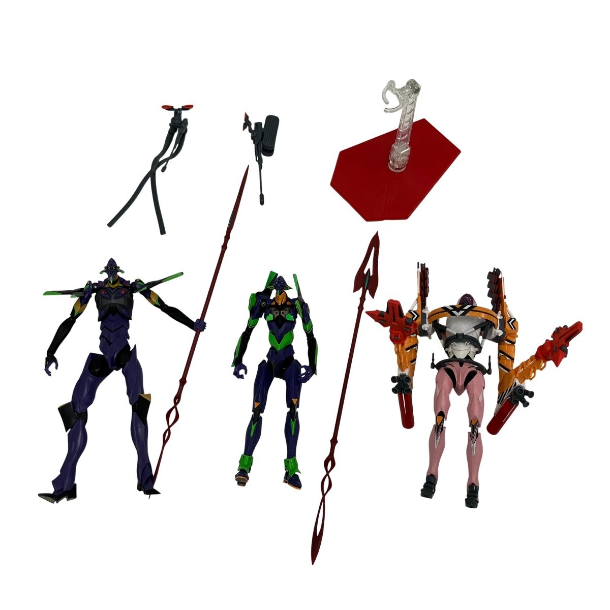 ROBOT魂 エヴァンゲリオン 8号機 初号機 3体 おまとめ フィギュア 中古