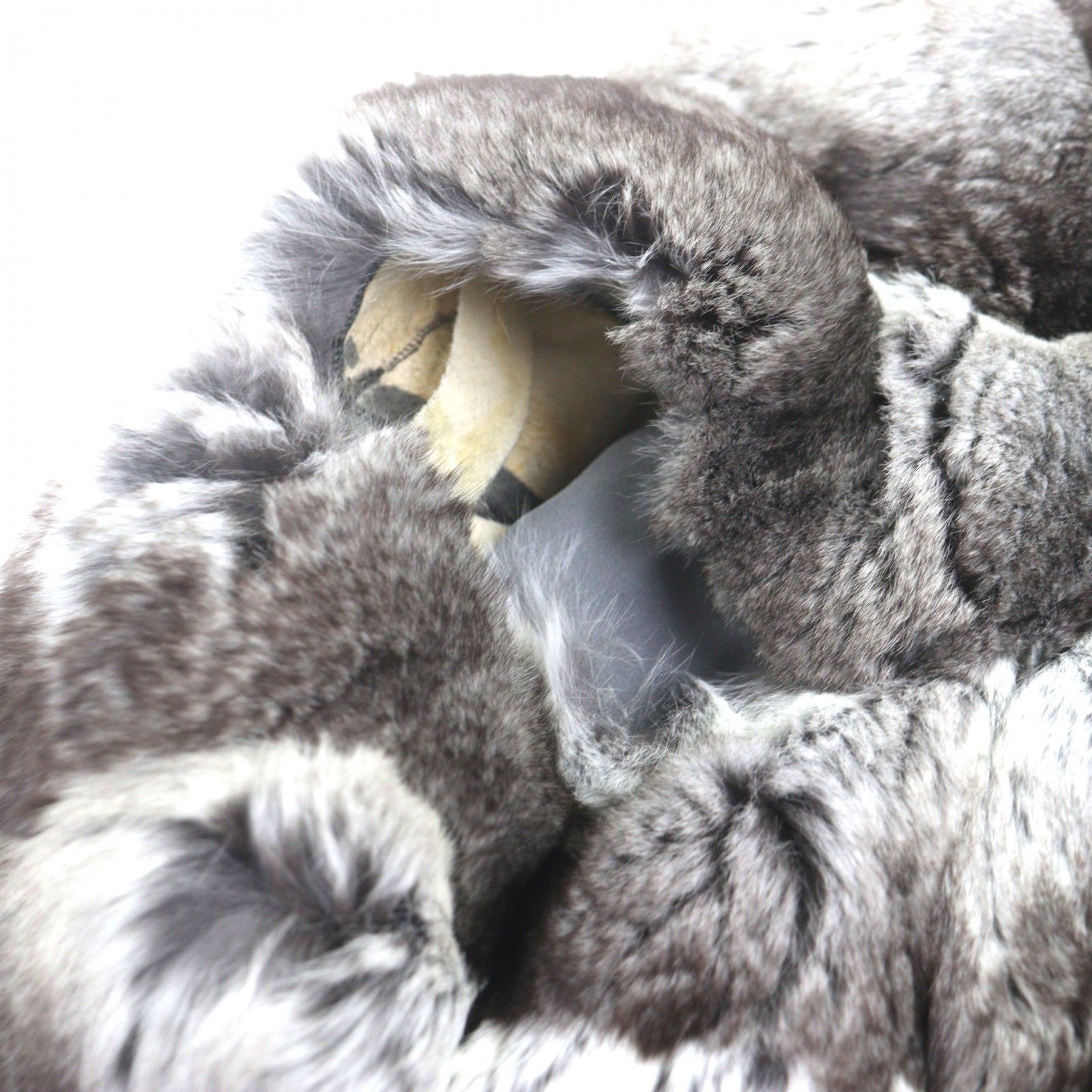 ドンドン見直し】人気▽チンチラ CHINCHILLA 本毛皮ロングコートコート