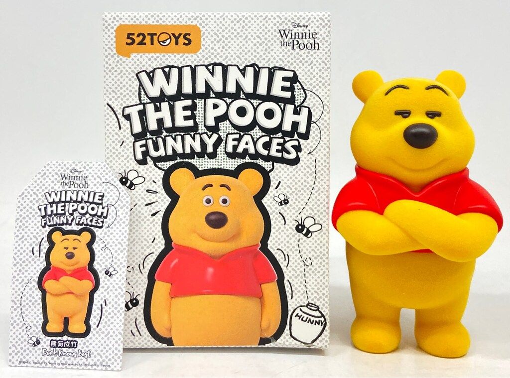 52TOYS FUNNY FACES WINNIE THE POOH Pooh Knows Best - メルカリ