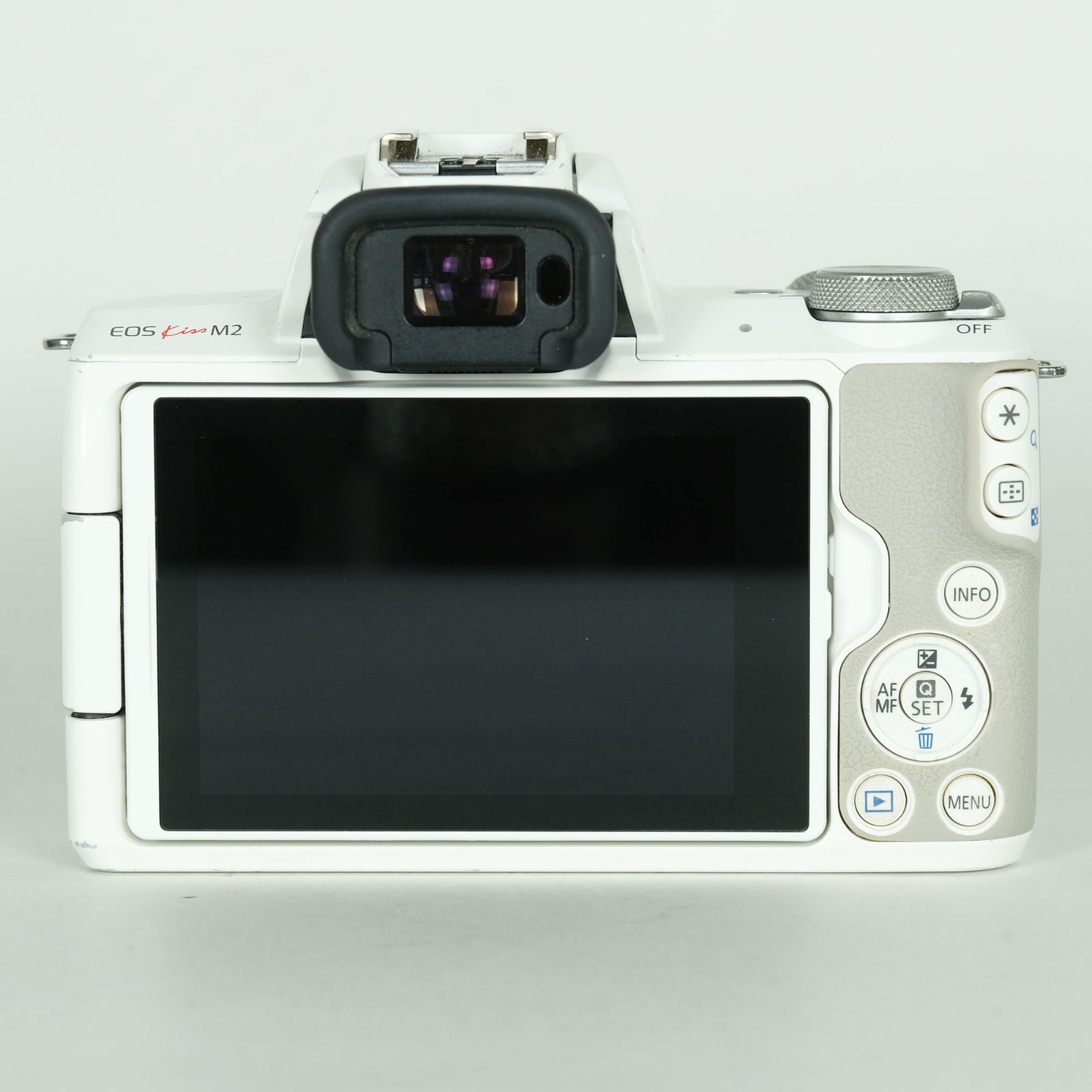 Canon キヤノン EOS M2 ボディ ホワイト◆3770 EOS Kiss キヤノン M2 ボディ ホワイト ミラーレス一眼カメラ イオス