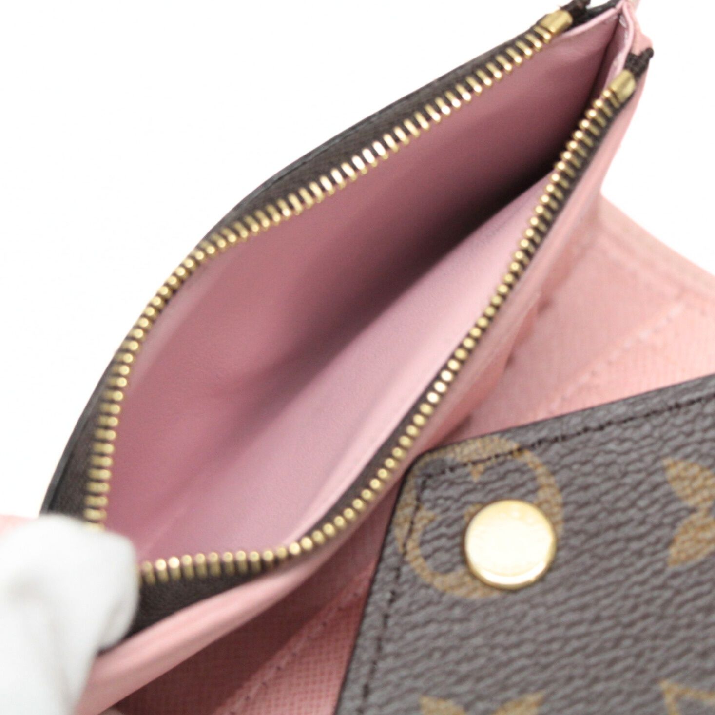 美品 ルイヴィトン Louis Vuitton ポルトフォイユヴィクトリーヌ 三