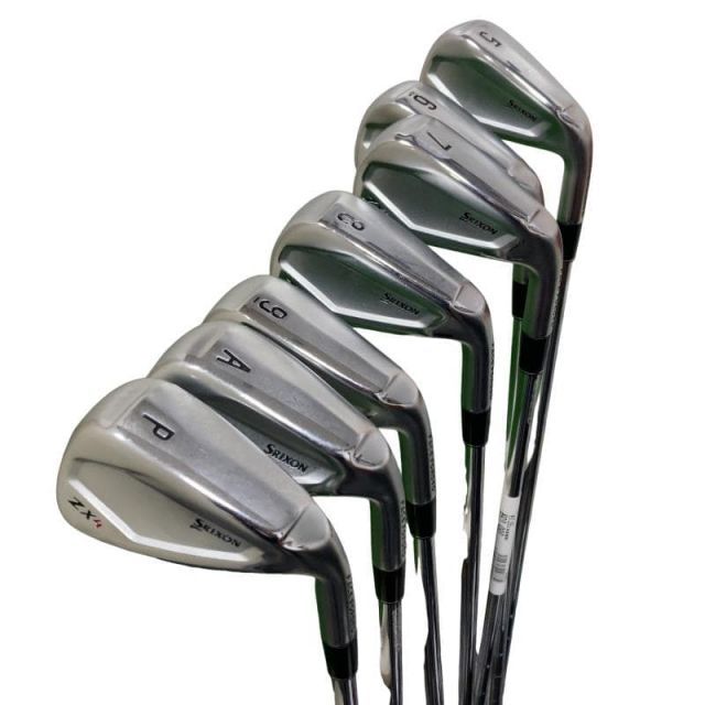中古】 ダンロップ SRIXON ZX4 8S アイアンセット IR NS PRO ZELOS 8