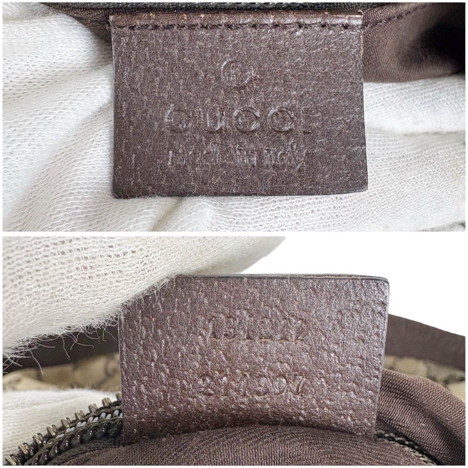 グッチ GUCCI GGキャンバス ワンショルダーバッグ 131211 ブラウン 