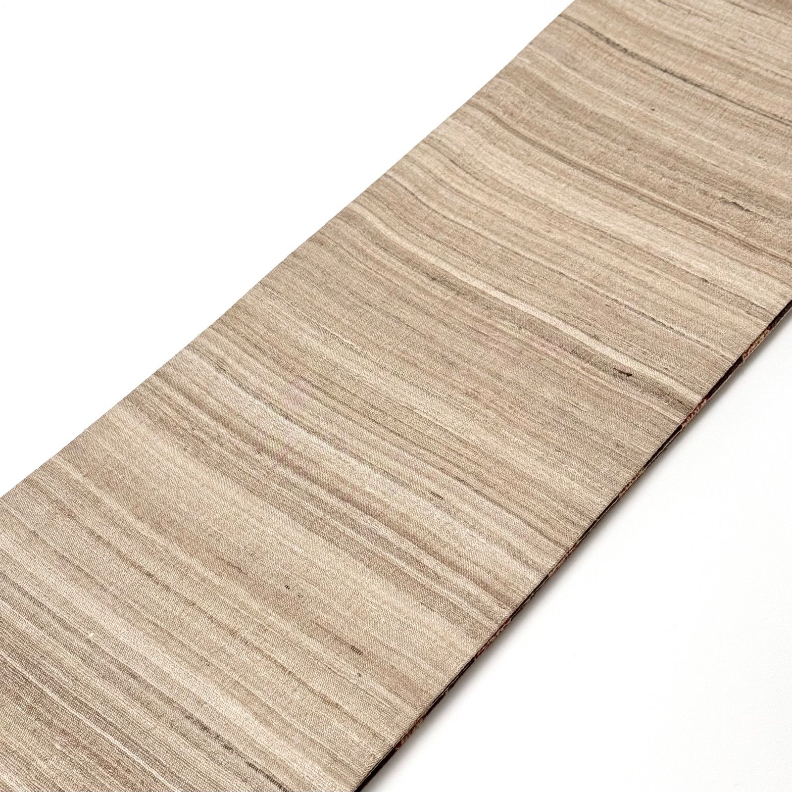 タッサーシルク 半幅帯 「凛」 木版染め 更紗柄 0303 - メルカリ