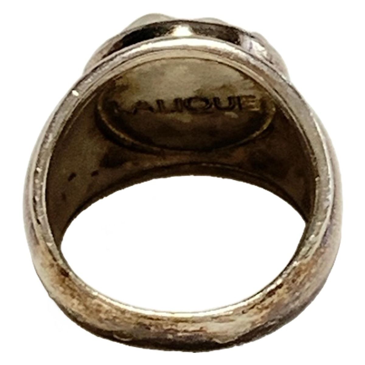 LALIQUE(ラリック) リング - シルバー×クリア フラワー(花) - メルカリ