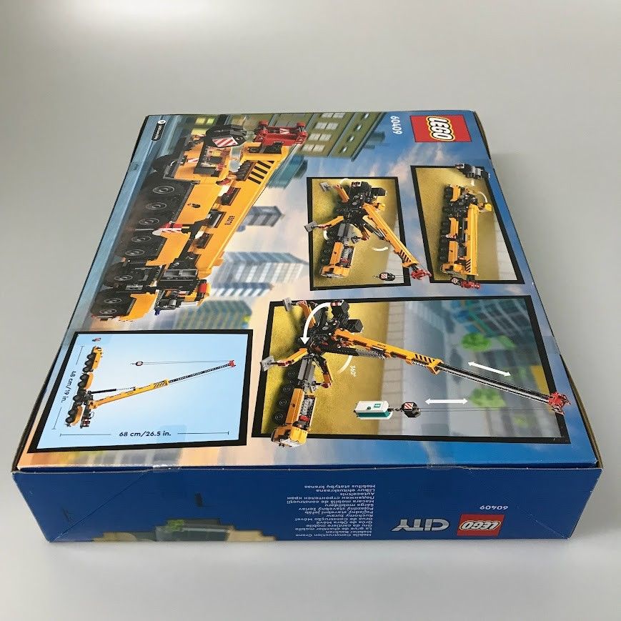 正規品 新品未開封 LEGO レゴ CITY シティ 60409 きいろのクレーン車