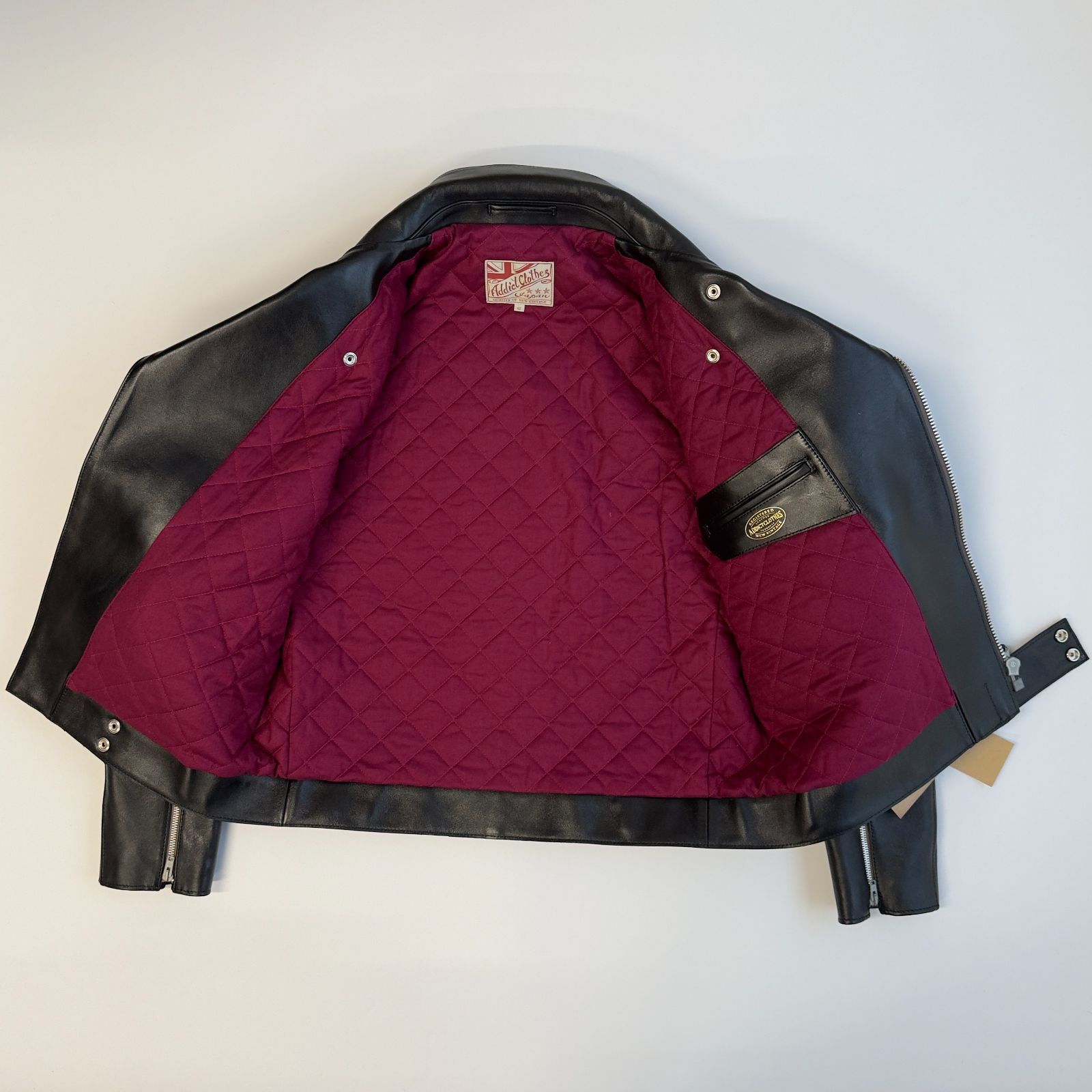 ADDICT CLOTHES (アディクトクローズ) ホースハイド ダブル ライダース