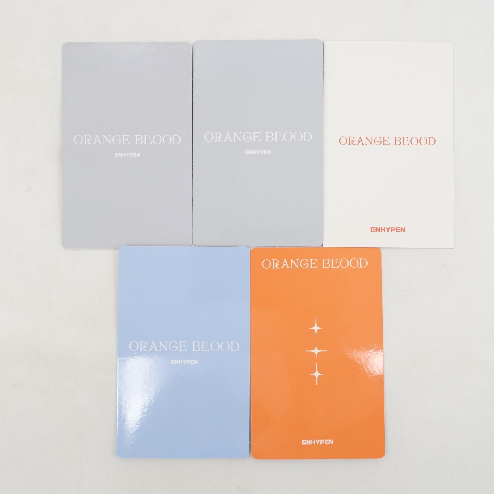 ENHYPEN ヒスン Orange Blood KALPA ユニバ 特典 トレカ フォト カード