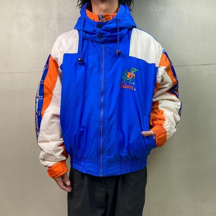 COLLEGIATE LIGENSED フロリダ大学 FROLIDA Gators ナイロンジャケット メンズL COLLEGIATE LIGENSED フロリダ大学 FROLIDA Gators ナイロンジャケット