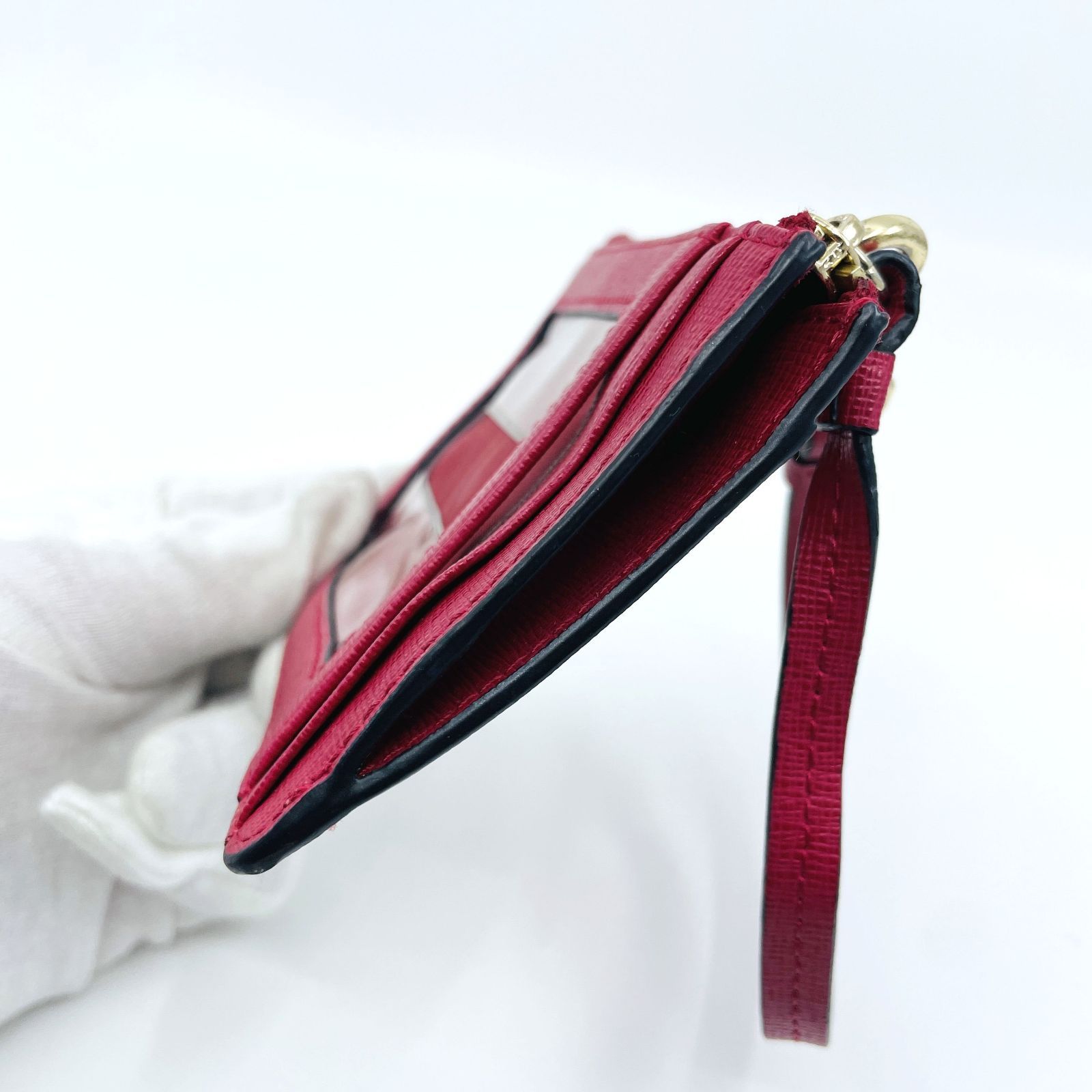 フルラ FURLA コインケース リス リストレット 新品 FURLA フルラ コインケース カードケース パスケース レッド ロゴ